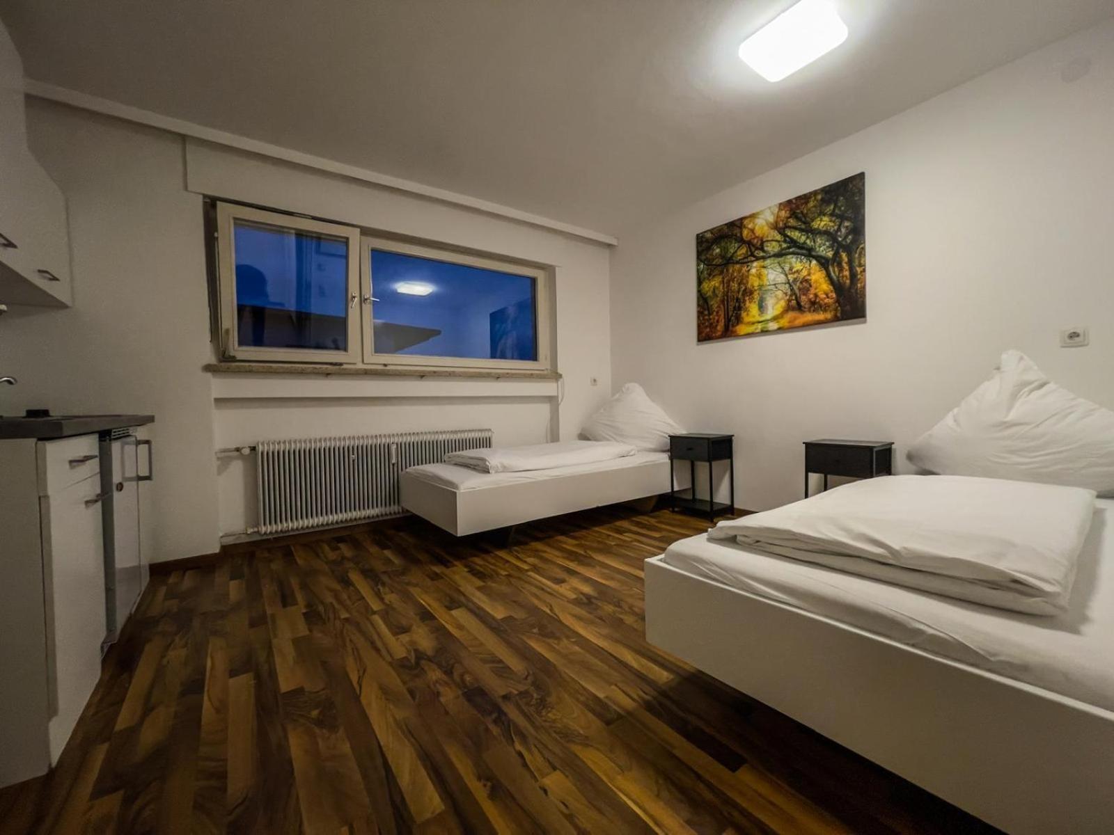 Budget Studio - 2 Einzelbetten - Parkplatz Dornbirn Kültér fotó
